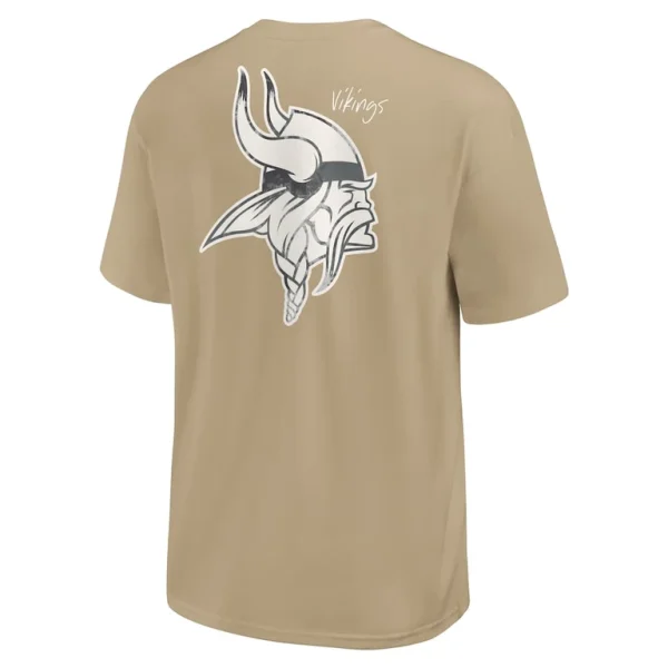 Minnesota vikings nike statement max90 t shirt tan Multi L