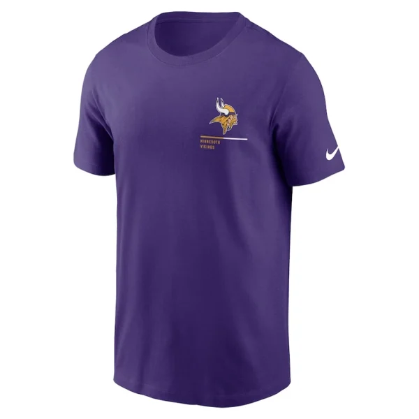 Minnesota vikings nike team incline t shirt Purple M