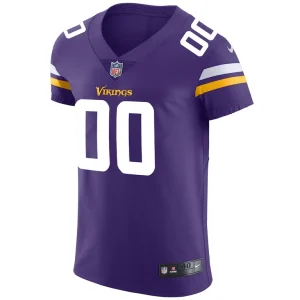 Minnesota vikings nike vapor untouchable custom elite jersey Purple 44