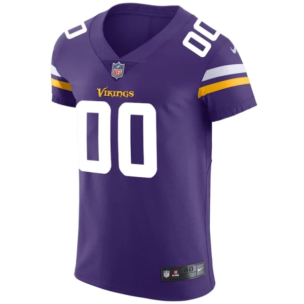 Minnesota vikings nike vapor untouchable custom elite jersey Purple 44