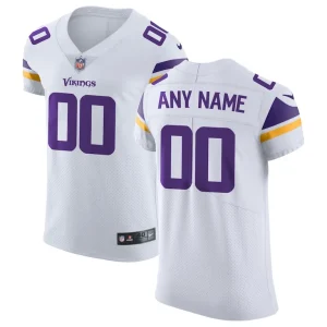 Minnesota vikings nike vapor untouchable elite custom jersey White