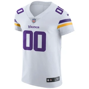 Minnesota vikings nike vapor untouchable elite custom jersey White 44