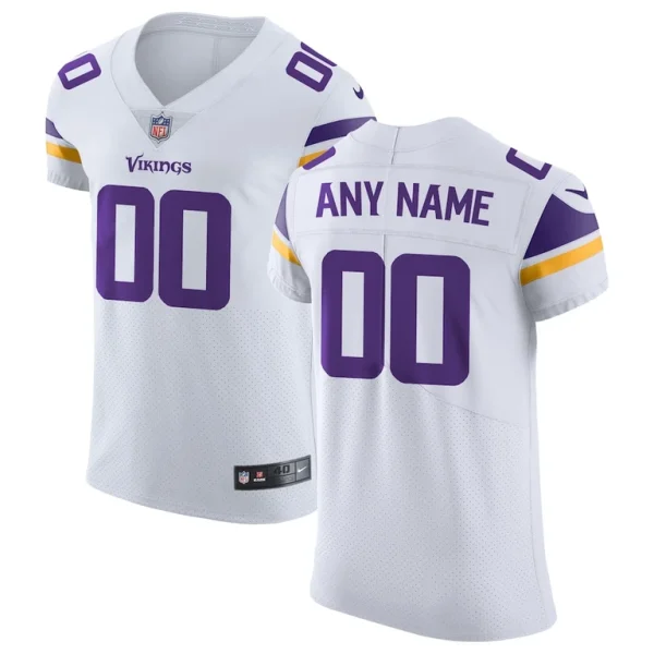 Minnesota vikings nike vapor untouchable elite custom jersey White