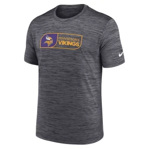 Minnesota vikings nike velocity jock tag performance t shirt Black M