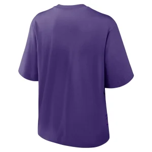 Minnesota vikings nike womens boxy t shirt Purple M