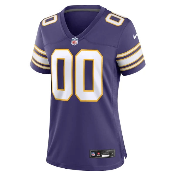 Minnesota vikings nike womens classic custom game jersey Purple M