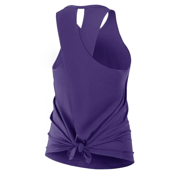 Minnesota vikings nike womens crossback performance tank top Purple L