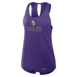 Minnesota vikings nike womens crossback performance tank top Purple S