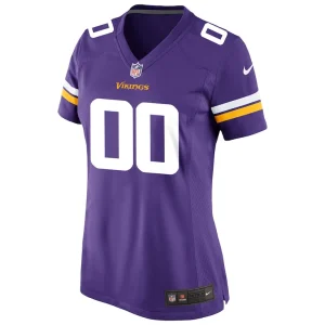 Minnesota vikings nike womens custom game jersey Purple M
