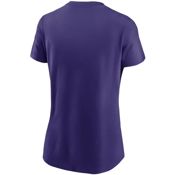 Minnesota vikings nike womens logo essential t shirt Purple M
