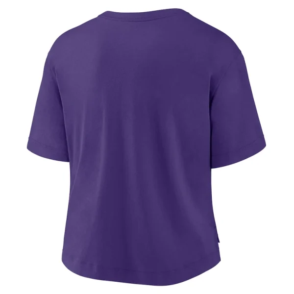 Minnesota vikings nike womens performance pocket t shirt Court purple M