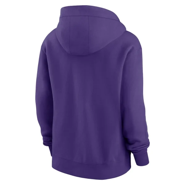 Minnesota vikings nike womens phoenix hoodie full zip sweatshirt Purple M