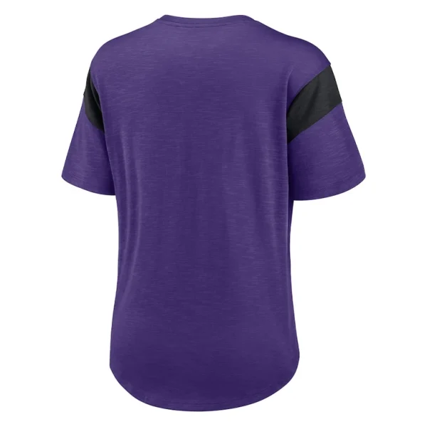 Minnesota vikings nike womens primary logo fashion top Heather purple M
