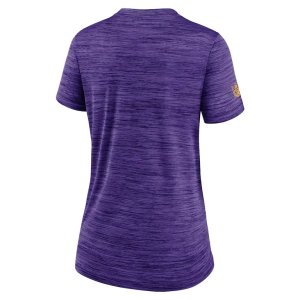 Minnesota vikings nike womens sideline velocity performance t shirt Purple M