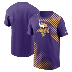 Minnesota vikings nike yard line fashion asbury t shirt Purple