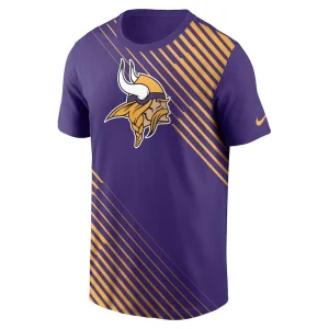 Minnesota vikings nike yard line fashion asbury t shirt Purple M