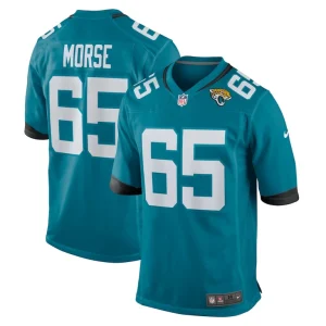 Mitch morse jacksonville jaguars nike team game jersey Teal