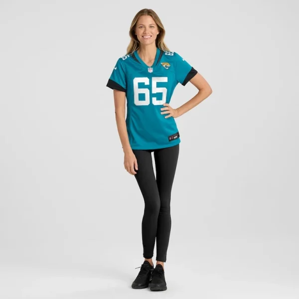Mitch morse jacksonville jaguars nike womens team game jersey Teal M