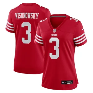 Mitch wishnowsky san francisco 49ers nike womens game jersey Scarlet