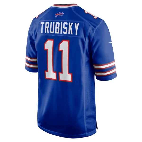Mitchell trubisky buffalo bills nike game jersey Royal L