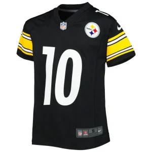 Mitchell trubisky pittsburgh steelers nike youth game jersey Black Yth M