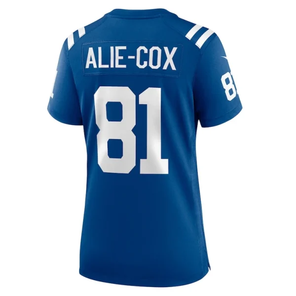 Mo alie cox indianapolis colts nike womens team game jersey Royal L