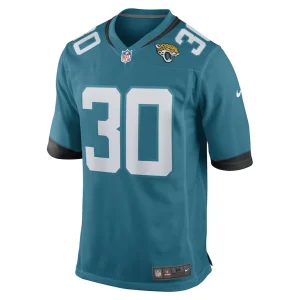 Montaric brown jacksonville jaguars nike game player jersey Teal M