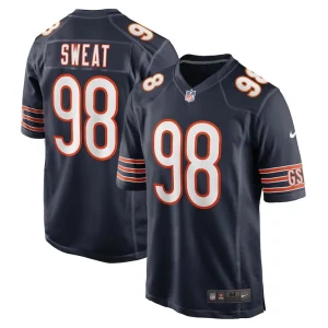 Montez sweat chicago bears nike game jersey Navy