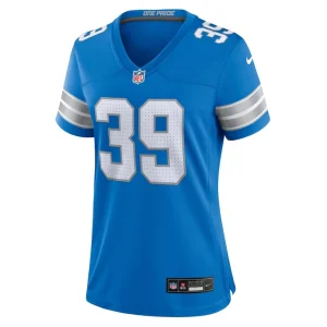 Morice norris detroit lions nike womens game jersey Blue M