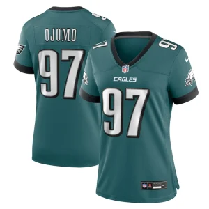 Moro ojomo philadelphia eagles nike womens team game jersey Midnight green