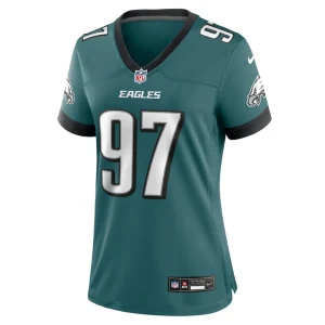 Moro ojomo philadelphia eagles nike womens team game jersey Midnight green M