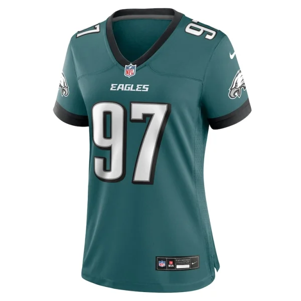 Moro ojomo philadelphia eagles nike womens team game jersey Midnight green M