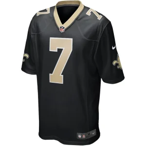 Morten andersen new orleans saints nike game retired player jersey Black M