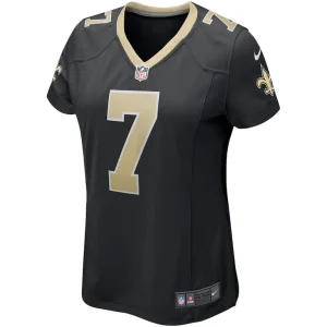 Morten andersen new orleans saints nike womens game retired player jersey Black M