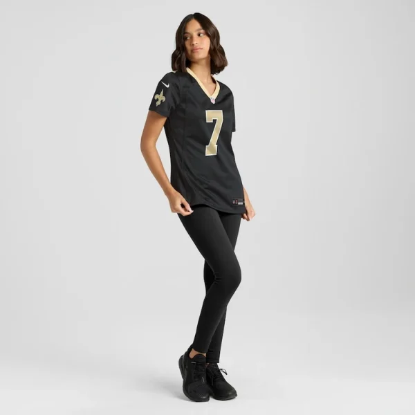Morten andersen new orleans saints nike womens game retired player jersey Black XL