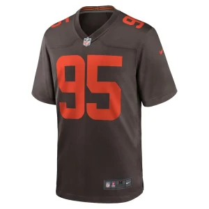 Myles garrett cleveland browns nike alternate game jersey Brown M