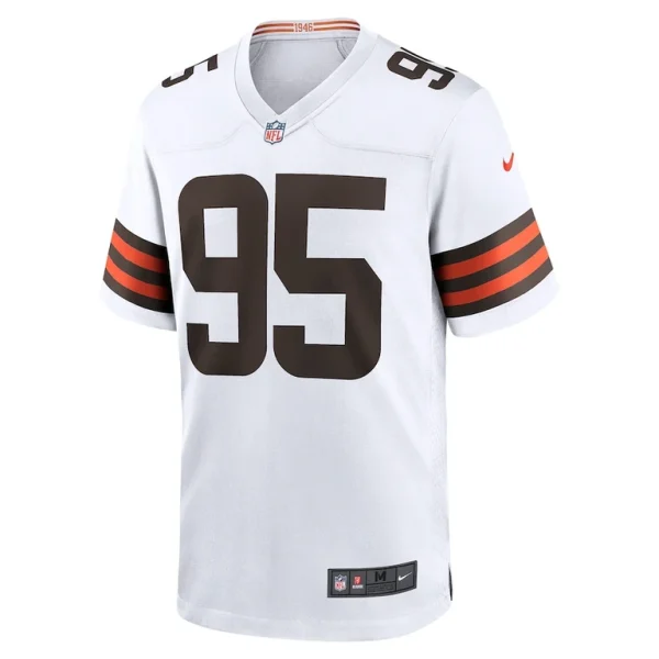 Myles garrett cleveland browns nike away game jersey White M