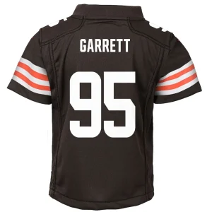 Myles garrett cleveland browns nike preschool player game jersey Brown 7