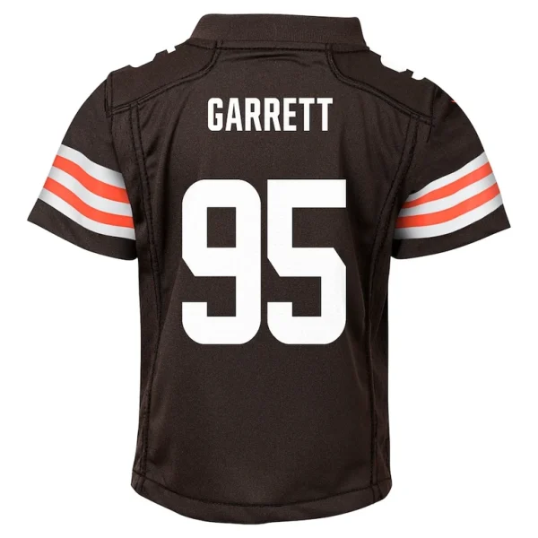 Myles garrett cleveland browns nike toddler game jersey Brown 4T