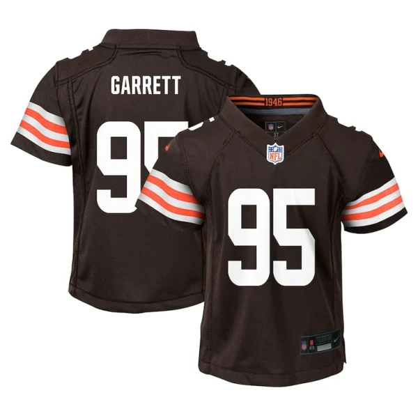 Myles garrett cleveland browns nike toddler game jersey Brown