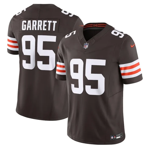 Myles garrett cleveland browns nike vapor f.u.s.e. limited jersey Brown