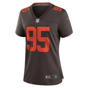 Myles garrett cleveland browns nike womens alternate game jersey Brown M