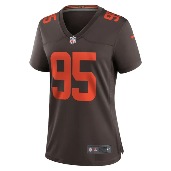 Myles garrett cleveland browns nike womens alternate game jersey Brown M
