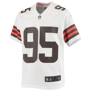 Myles garrett cleveland browns nike youth game jersey White Yth M