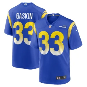 Myles gaskin los angeles rams nike game jersey Royal