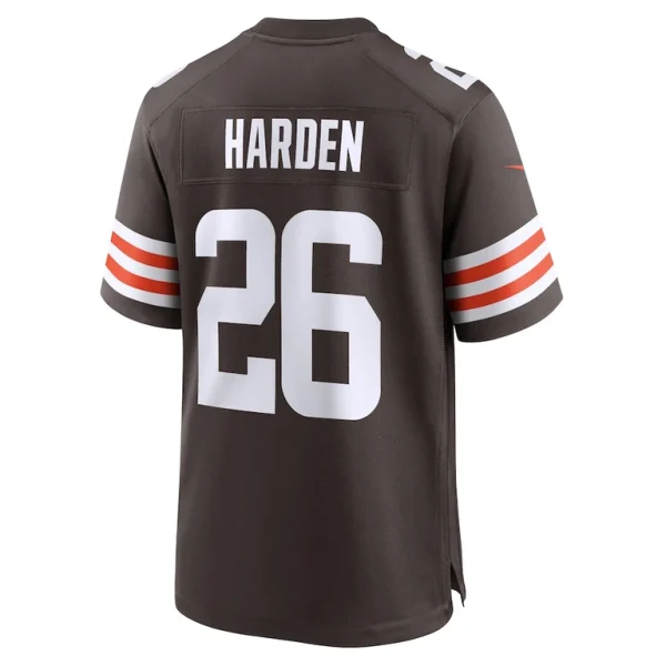 Myles harden cleveland browns nike team game jersey Brown L