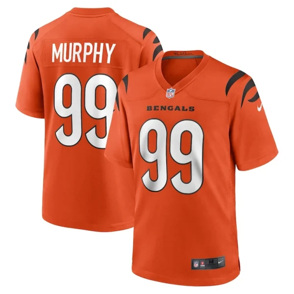 Myles murphy cincinnati bengals nike team game jersey Orange
