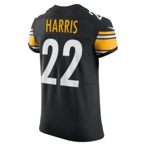 Najee harris pittsburgh steelers nike vapor elite jersey Black 48