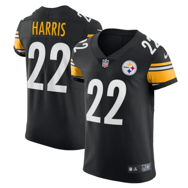 Najee harris pittsburgh steelers nike vapor elite jersey Black
