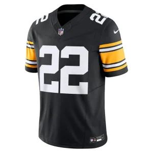 Najee harris pittsburgh steelers nike vapor f.u.s.e. limited jersey Black M
